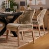 Picture of Nass Boho Wicker & Wood Outdoor Dining Chair