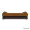 Picture of Amos Sleigh-Style Velvet Upholstered Bedroom Bench