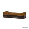 Picture of Amos Sleigh-Style Velvet Upholstered Bedroom Bench
