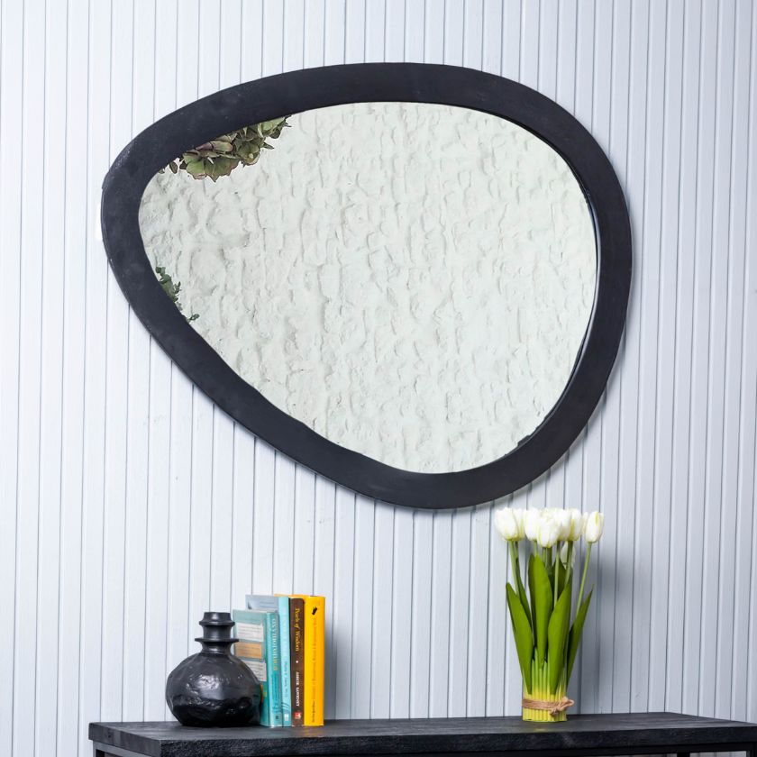 Picture of Pincourt Asymmetrical Shape Decorative Wall Mirror