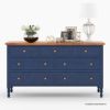 Picture of Repton Blue Two Tone Dresser and Nightstand Set