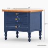 Picture of Repton Blue Two Tone Dresser and Nightstand Set