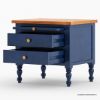 Picture of Repton Blue Two Tone Dresser and Nightstand Set