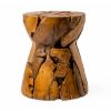 Picture of Beauceville Organic Hourglass Shaped Small Wooden Stool 