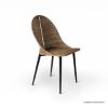 Picture of Winkler Wicker Curved Back Outdoor Armless Chair