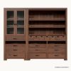 Picture of Edmonton Large Free Standing Kitchen Pantry Cabinet with Drawers
