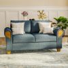 Picture of Squamish Rolled Arm Modern Three Seater Sofa