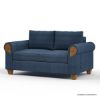 Picture of Squamish Rolled Arm Modern Three Seater Sofa
