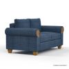 Picture of Squamish Rolled Arm Modern Three Seater Sofa