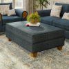 Picture of Squamish Modern Upholstered Ottoman Coffee Table