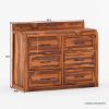 Picture of Rebecca Solid Wood Bedroom Dresser and Nightstand Set