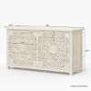 Picture of Memphis Weathered Solid Wood Dresser and Nightstand Set