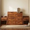Picture of Rebecca Solid Wood Bedroom Dresser and Nightstand Set