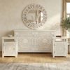 Picture of Memphis Weathered Solid Wood Dresser and Nightstand Set
