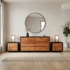 Picture of Paradise Modern Rustic Dresser and Nightstand Set