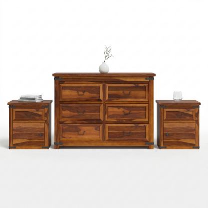 Picture of Claremont Shaker Style Dresser and Nightstand Set