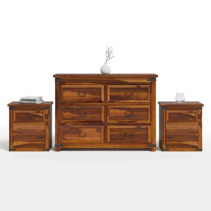 Picture of Claremont Shaker Style Dresser and Nightstand Set