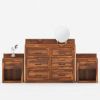Picture of Rebecca Solid Wood Bedroom Dresser and Nightstand Set