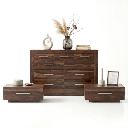 Picture of Sierra Nevada Solid Wood Dresser and Nightstand Set