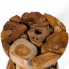 Picture of Beauceville Organic Hourglass Shaped Small Wooden Stool 