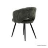 Picture of Campbellton Corduroy Curved Back Boucle Dining Chair