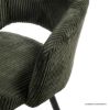 Picture of Campbellton Corduroy Curved Back Boucle Dining Chair