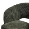 Picture of Campbellton Corduroy Curved Back Boucle Dining Chair