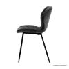 Picture of Hampstead Modern Gray Velvet Armless Dining Chair
