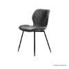 Picture of Hampstead Modern Gray Velvet Armless Dining Chair
