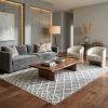 Picture of Taku Modern Handwoven Cotton Blend Living Room Rug