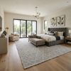 Picture of Mulgrave NZ Wool & Cotton Flatweave Gray Area Rug