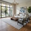Picture of Mulgrave NZ Wool & Cotton Flatweave Gray Area Rug