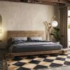 Picture of Guelph Natural Jute & Dyed Black Checkered Rug