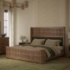 Picture of Innisfil Modern Solid Wood Curved Platform Bed Frame