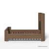 Picture of Innisfil Modern Solid Wood Curved Platform Bed Frame