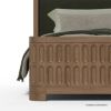 Picture of Innisfil Modern Solid Wood Curved Platform Bed Frame