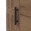 Picture of Innisfil Modern Curved Chest of Drawers Dresser with Cabinet 