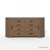 Picture of Innisfil Modern Curved Chest of Drawers Dresser with Cabinet 