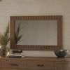 Picture of Innisfil Modern Carved Solid Wood Mirror Frame 