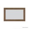 Picture of Innisfil Modern Carved Solid Wood Mirror Frame 