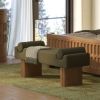 Picture of Innisfil Modern Boucle Upholstered Bedroom Bench 
