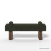 Picture of Innisfil Modern Boucle Upholstered Bedroom Bench 