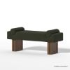 Picture of Innisfil Modern Boucle Upholstered Bedroom Bench 