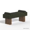 Picture of Innisfil Modern Boucle Upholstered Bedroom Bench 