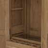 Picture of Brant Rustic Solid Wood Scandi Modern 2 Door Armoire