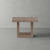 Picture of Narrogin Rustic Teak Wood Outdoor End table