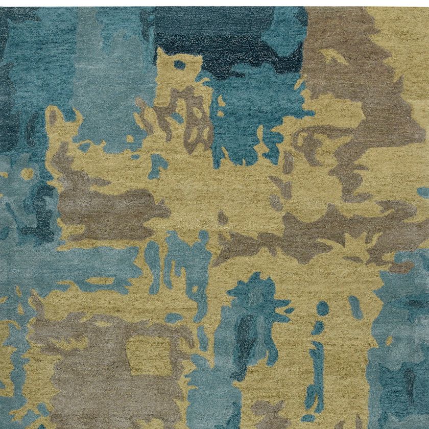 Picture of Assiniboine Hand Tufted Wool Abstract Rug
