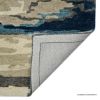 Picture of Humber Hand Tufted Wool Abstract Blue Area Rug
