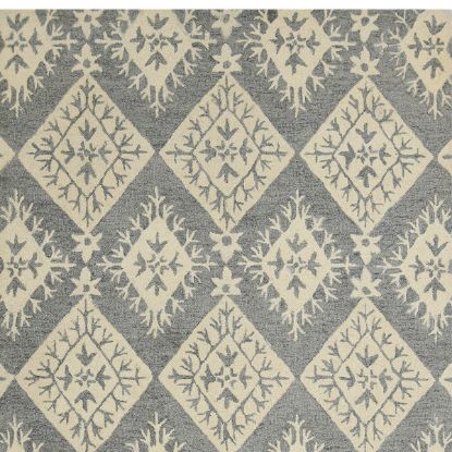 Picture of Drumheller Hand Tufted Neutral Color Living Room Rug