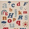 Picture of Osborne Woolen Alphabet Kids Rug for Living Room